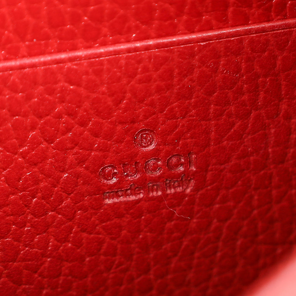 Gucci Red Dionysus Mini Chain Wallet