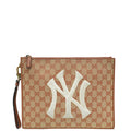 Gucci Bicolor GG NY Yankees Men's Pouch