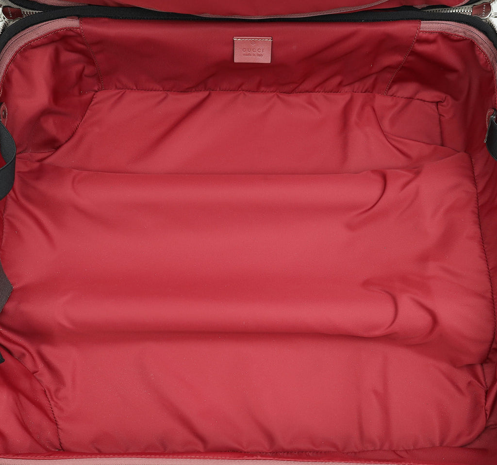 Gucci Ebony Multicolor GG Supreme Floral Small Cabin Trolley Bag