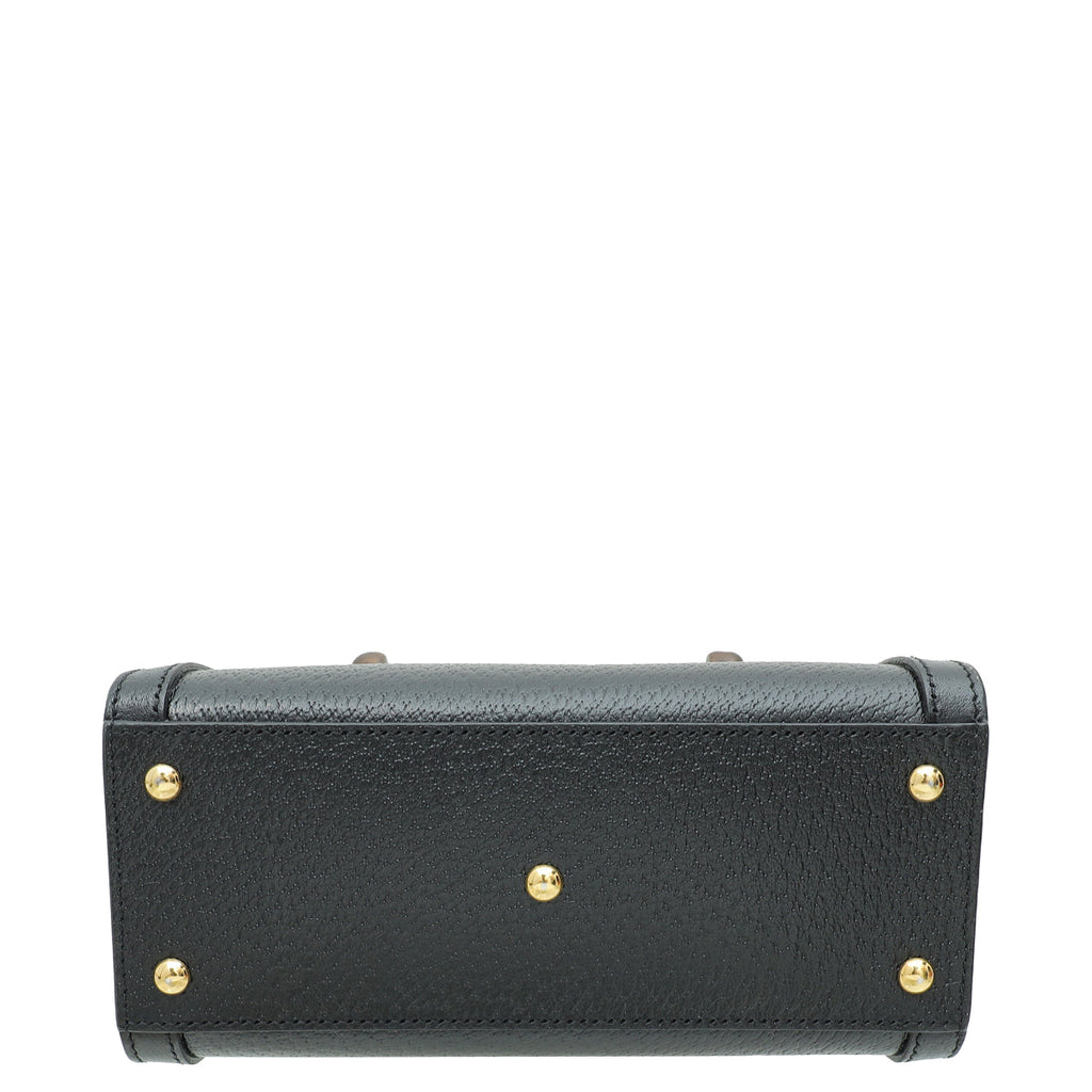 Gucci Black Mini Diana Tote Bag