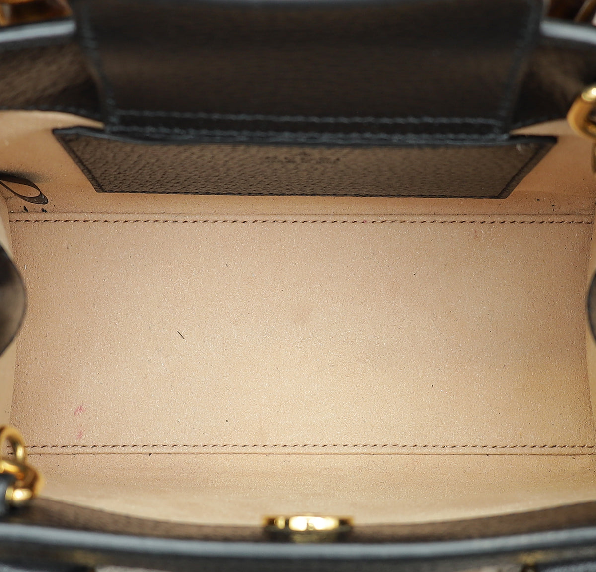 Gucci Black Mini Diana Tote Bag