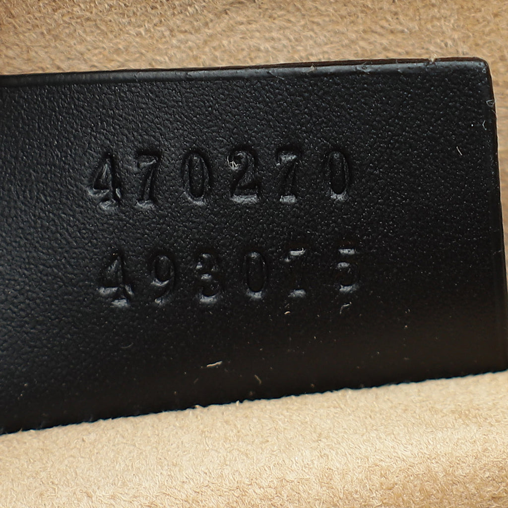 Gucci Black Sylvie Mini Top Handle Bag