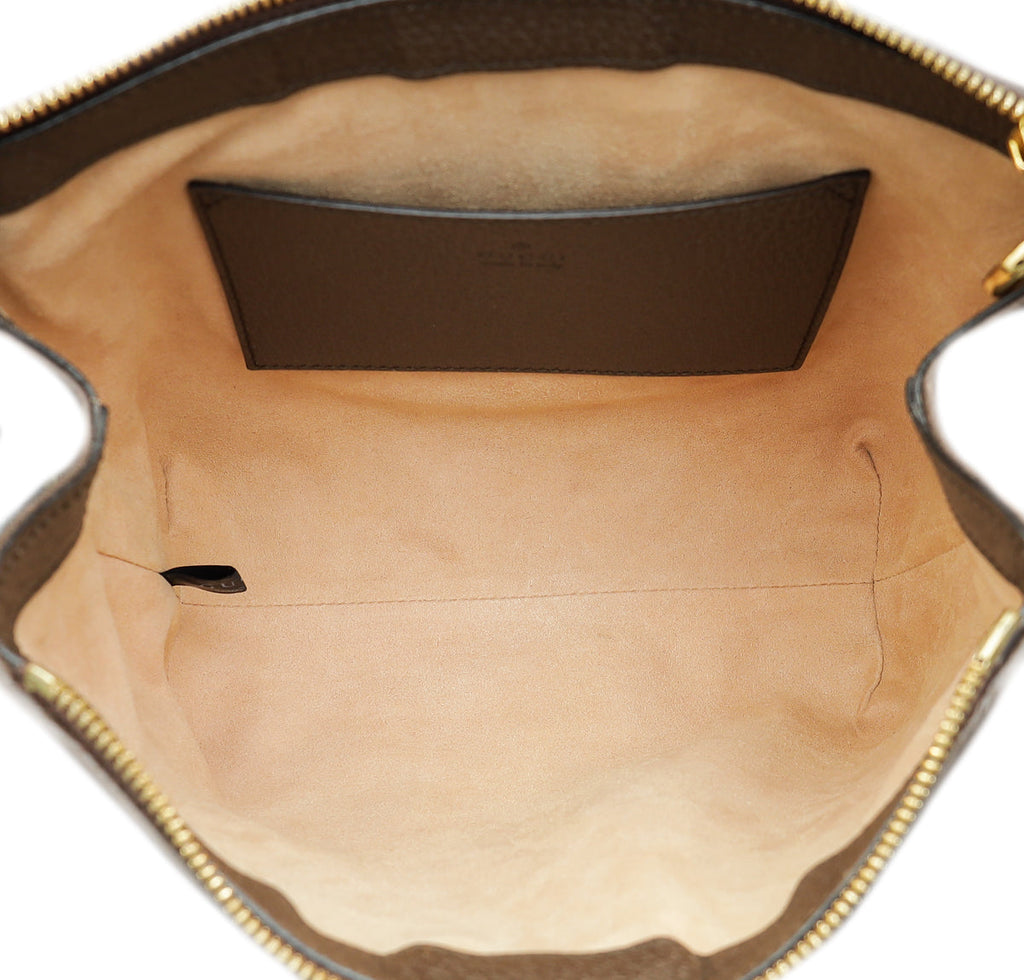 Gucci Ebony GG Supreme Ophidia Small Tote Bag