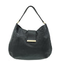 Gucci Black Guccissima New Web Large Hobo Bag