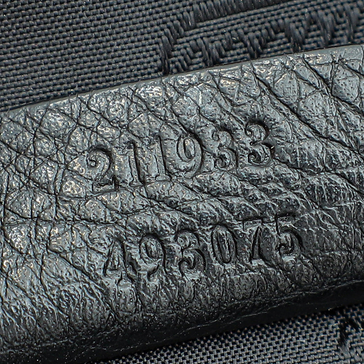 Gucci Black Guccissima New Web Large Hobo Bag