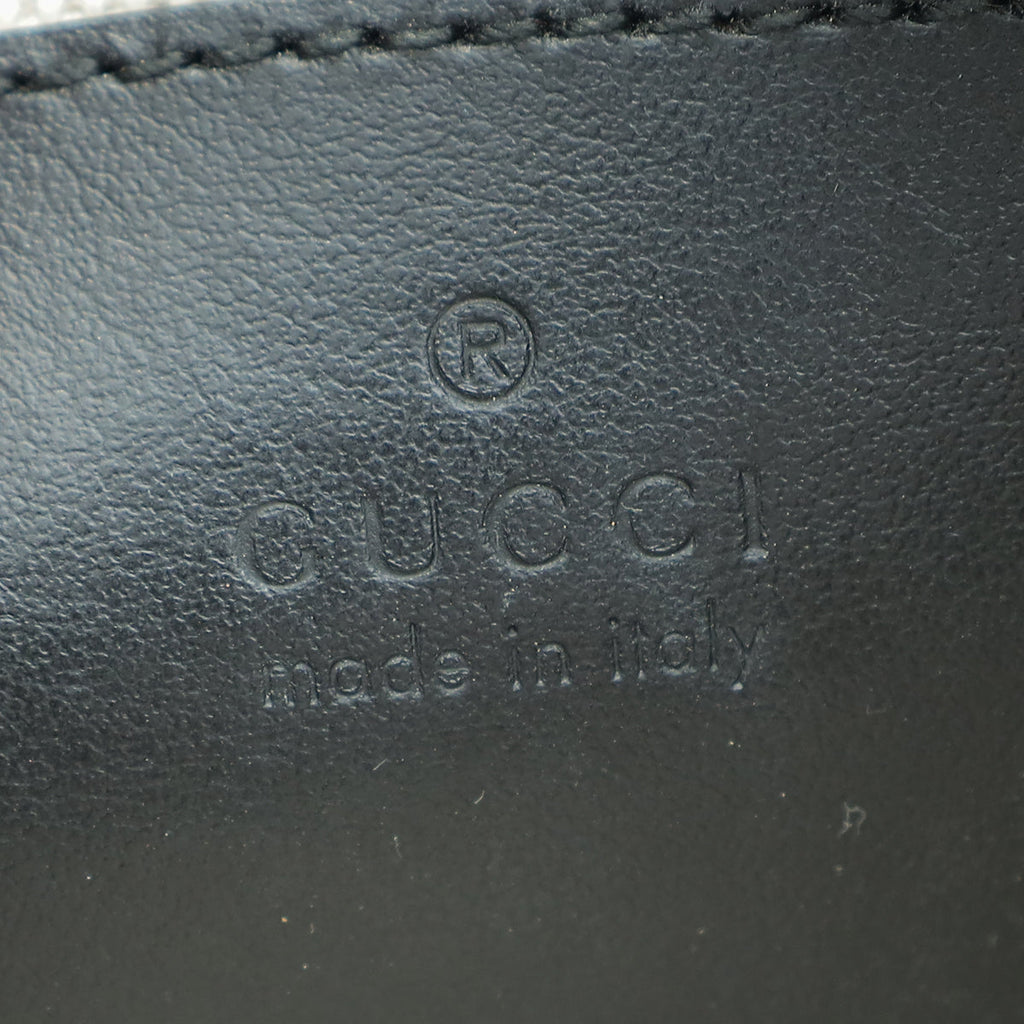 Gucci Black GG Matelasse Mini Hobo Bag