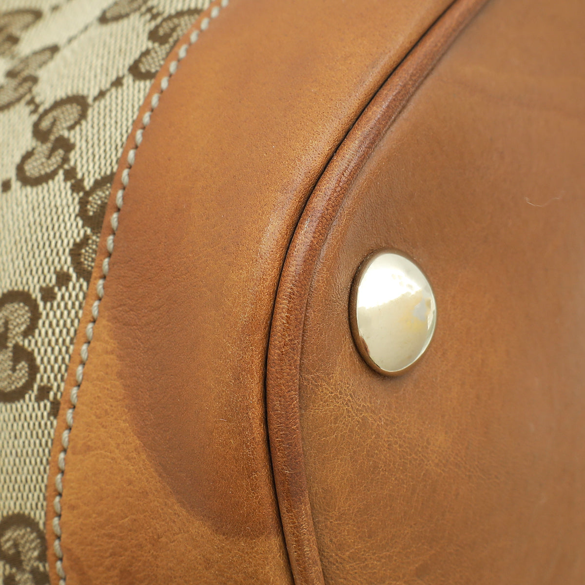 Gucci Bicolor GG Interlocking Dome Satchel Bag
