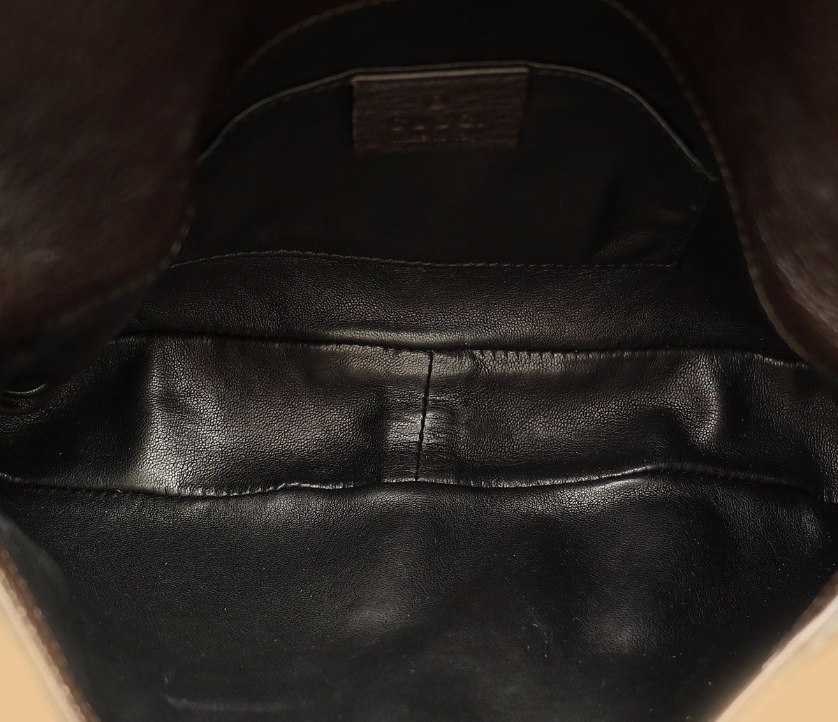Gucci Dark Gray Croisette Bamboo Evening Bag