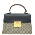 Gucci Tricolor Padlock Top Handle Bag