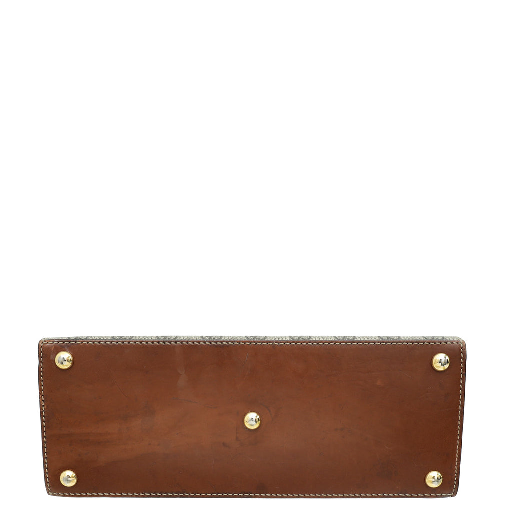 Gucci Tricolor Padlock Top Handle Bag