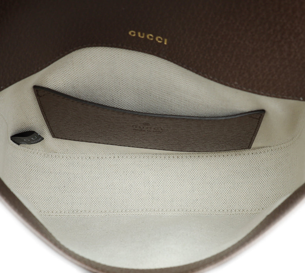 Gucci Ebony GG Horsebit 1955 Mini Shoulder Bag