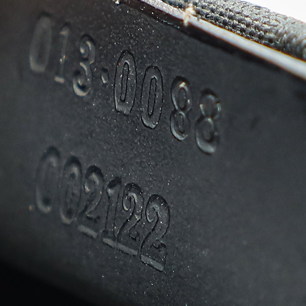 Gucci Black GG Vanity Case
