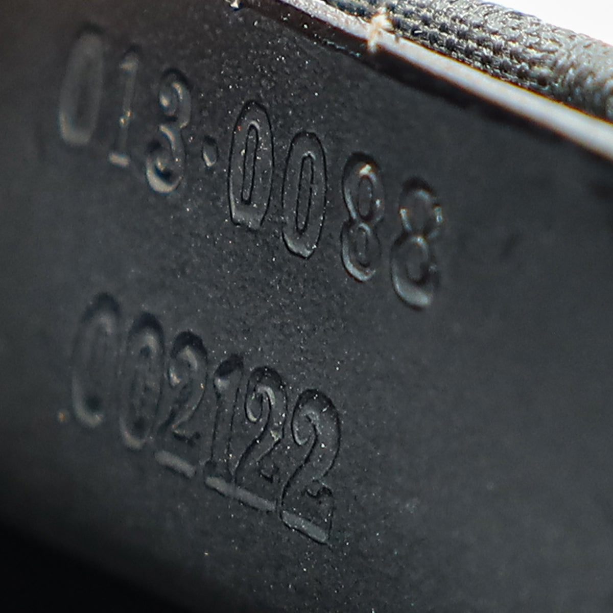 Gucci Black GG Vanity Case