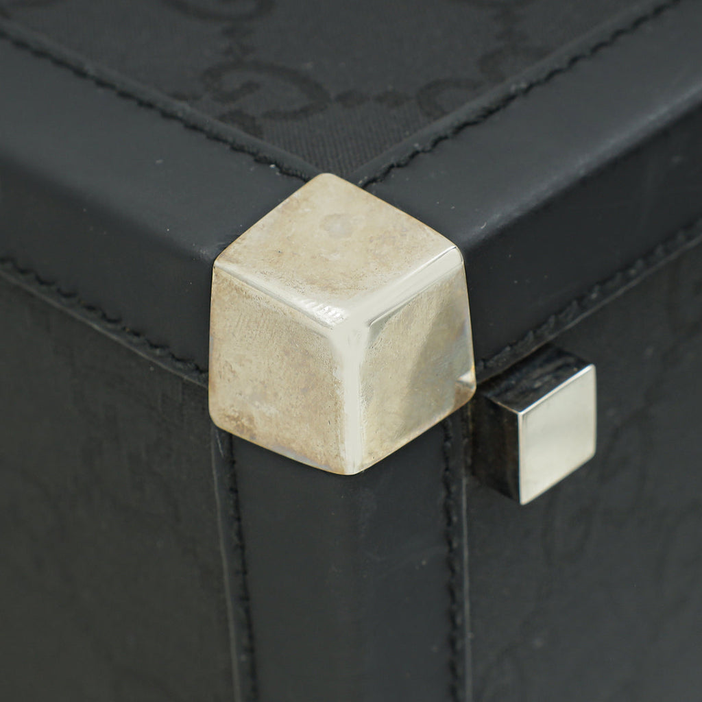 Gucci Black GG Vanity Case