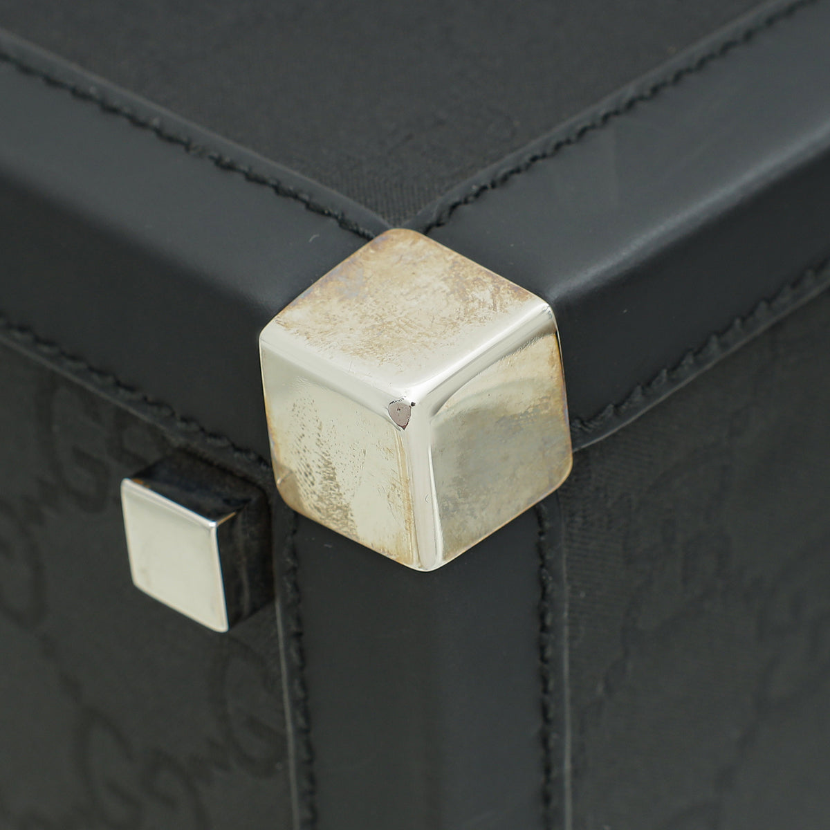 Gucci Black GG Vanity Case