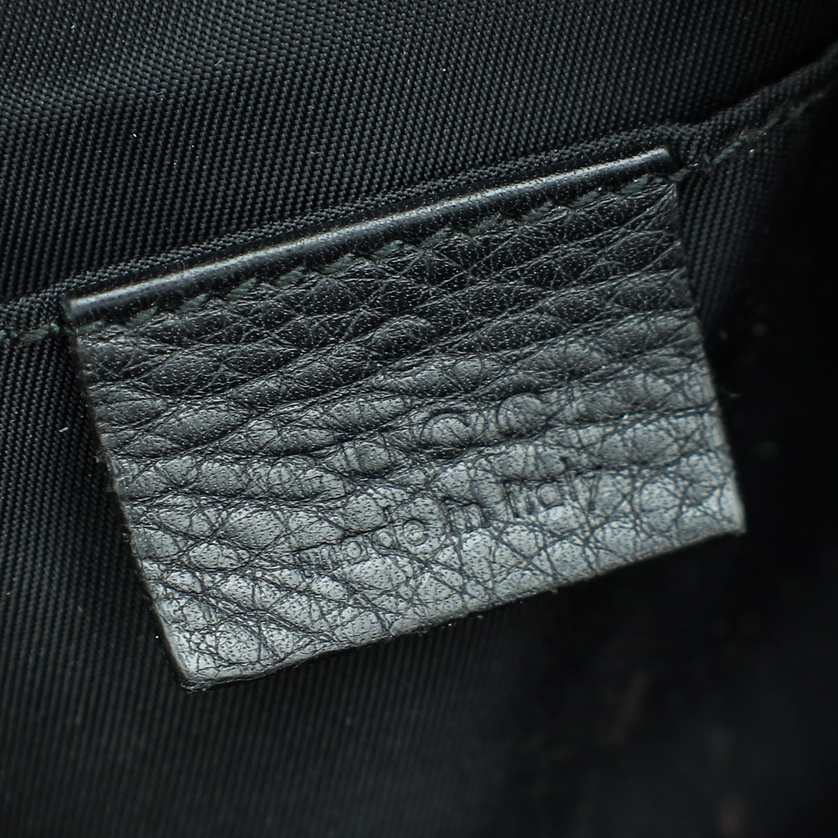 Gucci Black Soho Cosmetic Pouch
