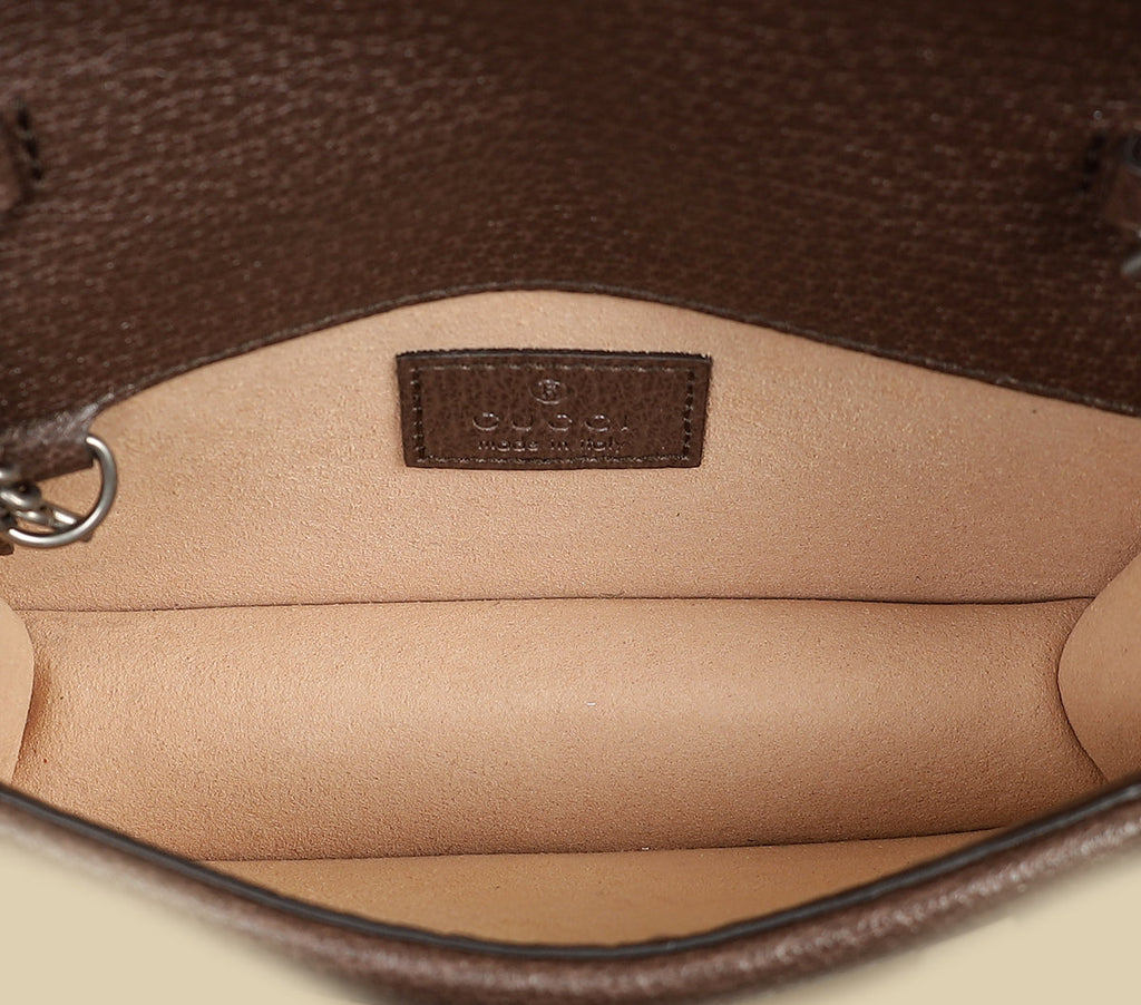 Gucci Ebony Jumbo GG Dionysus Mini Bag