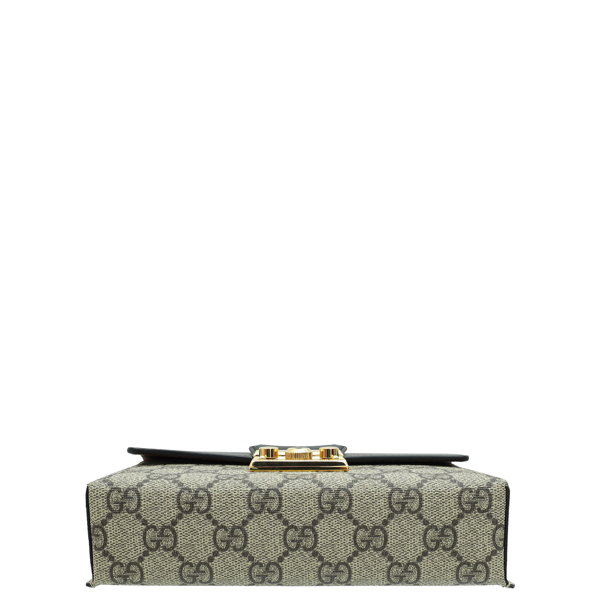 Gucci Bicolor GG Supreme Padlock Mini Bag