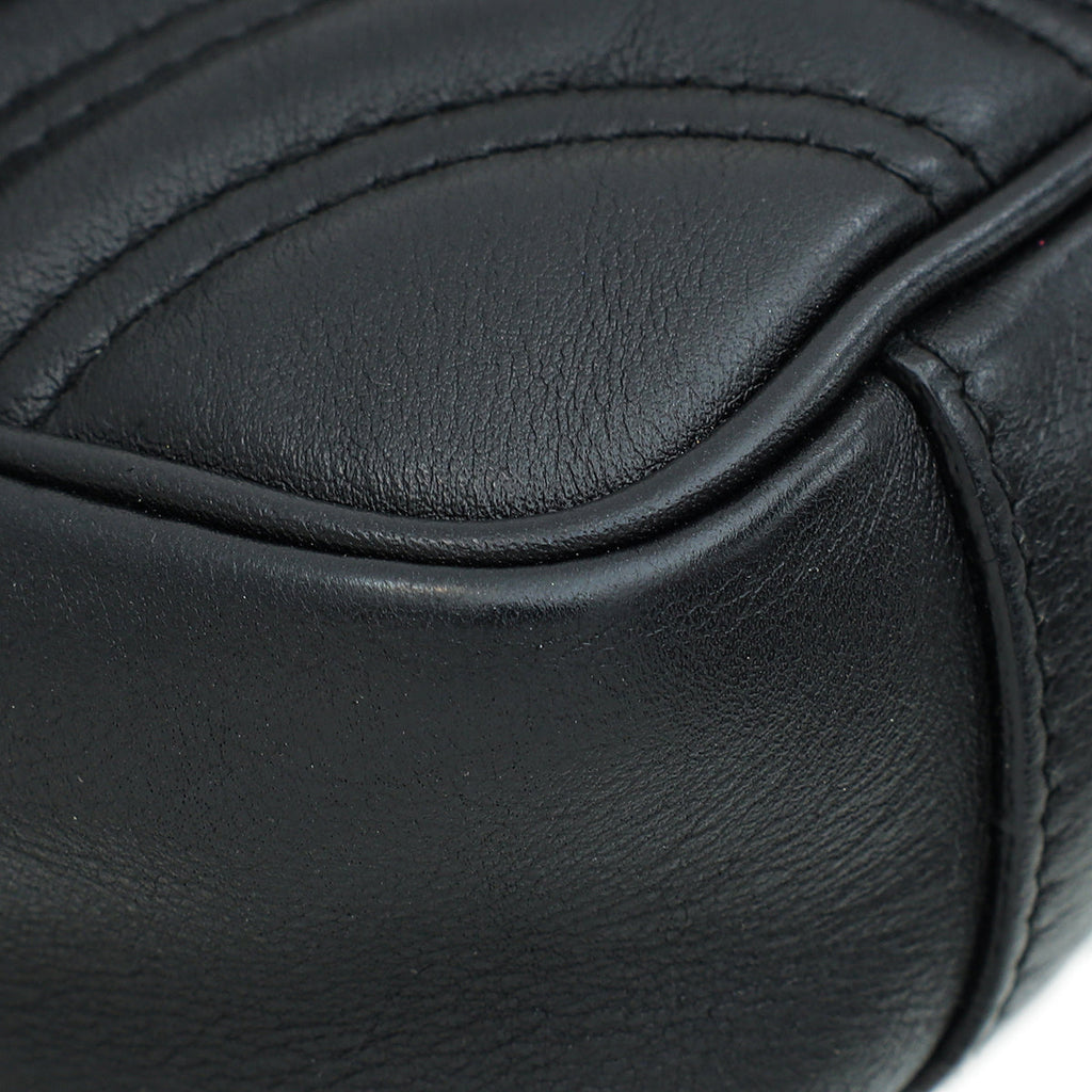 Gucci Black GG Marmont Mini Shoulder Bag