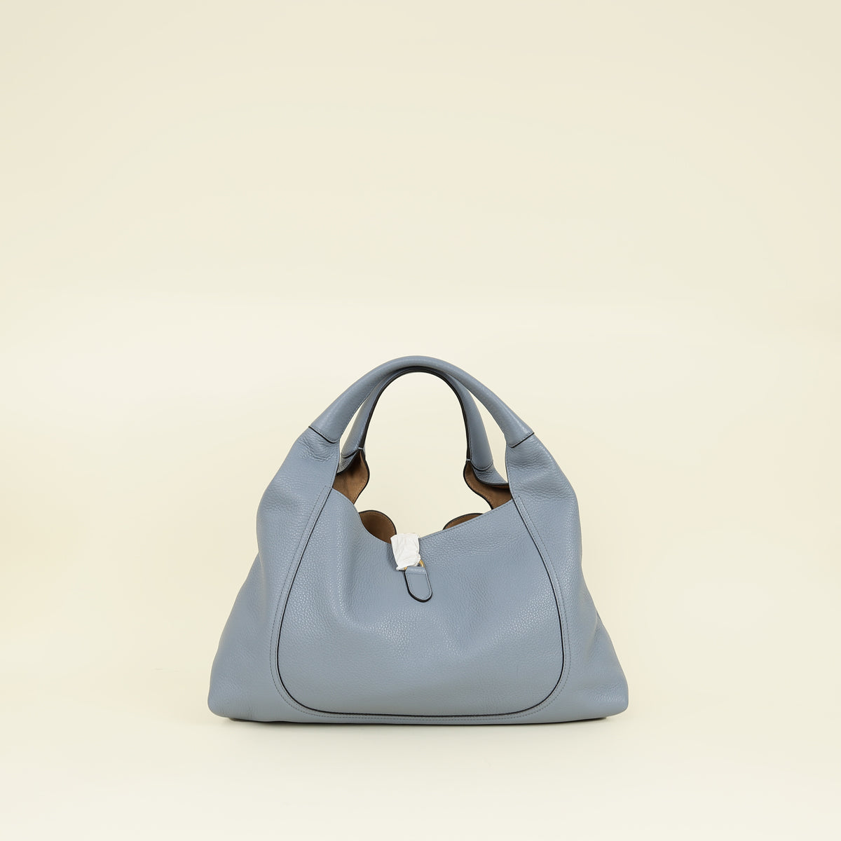 Gucci Dusty Blue Softbit Maxi Shoulder Bag