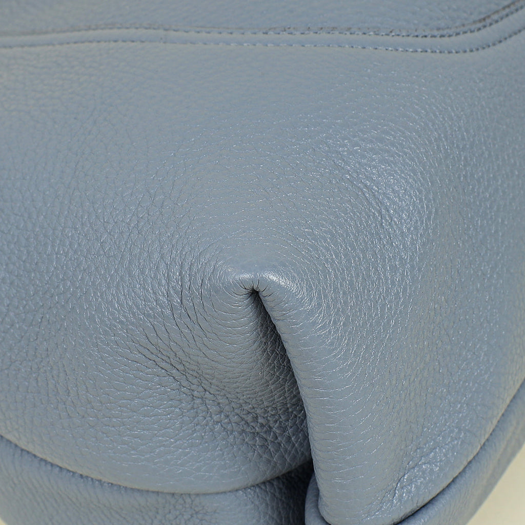 Gucci Dusty Blue Softbit Maxi Shoulder Bag