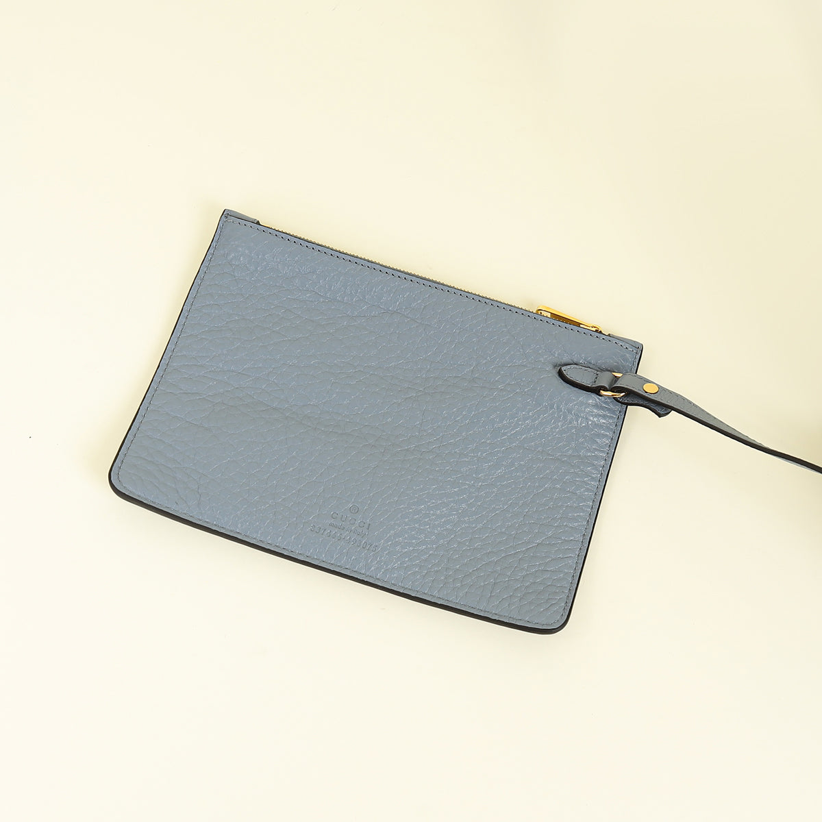 Gucci Dusty Blue Softbit Maxi Shoulder Bag