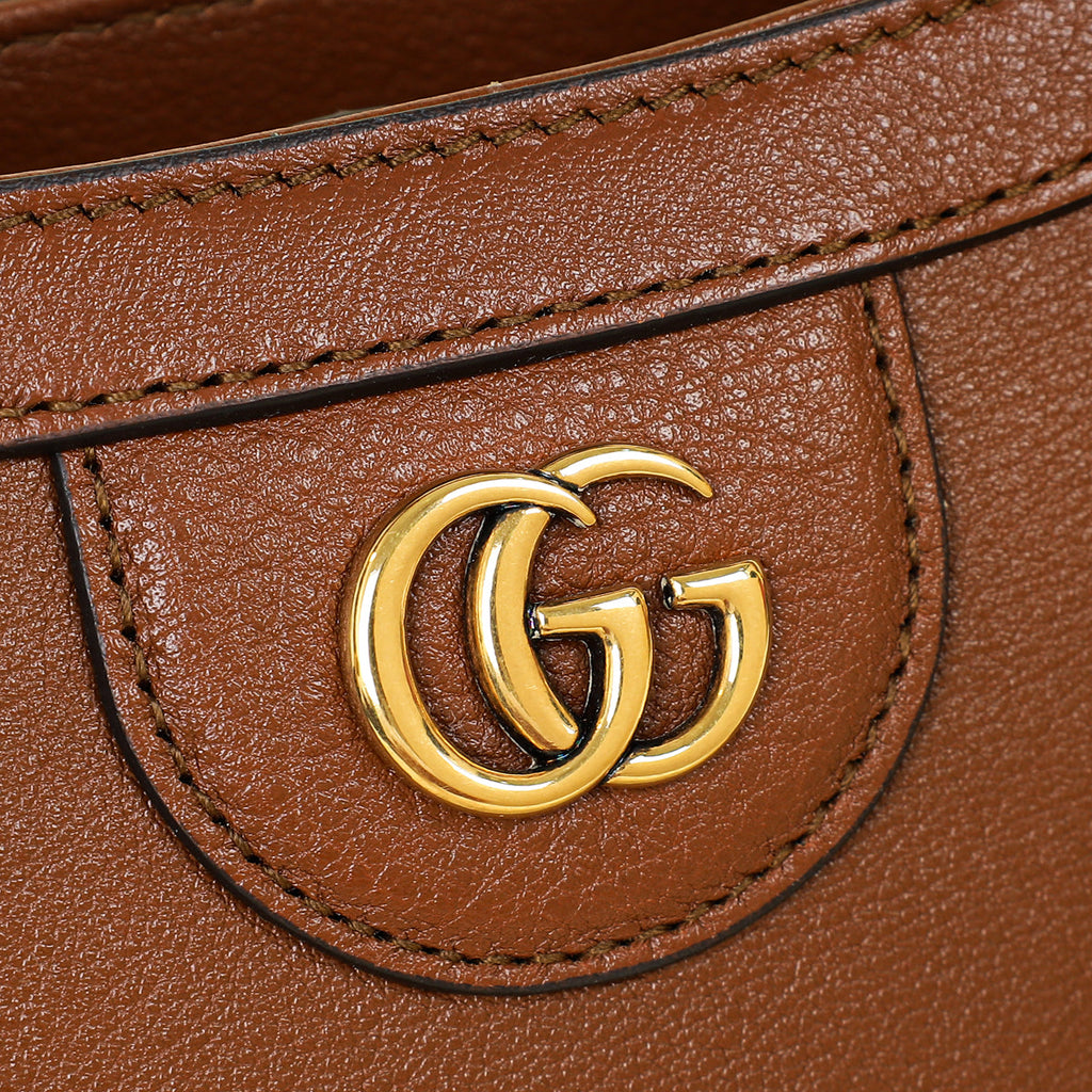 Gucci Brown Mini Diana Tote Bag