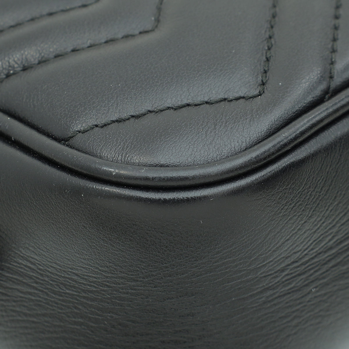 Gucci Black GG Marmont Mini Camera Bag