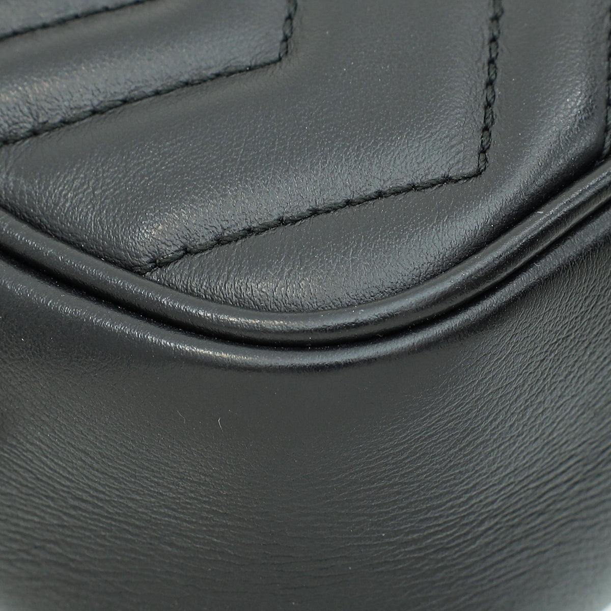 Gucci Black GG Marmont Mini Camera Bag