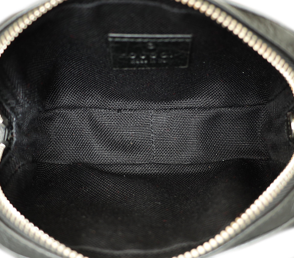 Gucci Black Cracked Morpheus Belt Bag