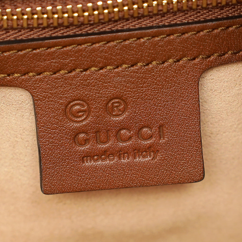 Gucci Bicolor GG Supreme Handles Tote Bag