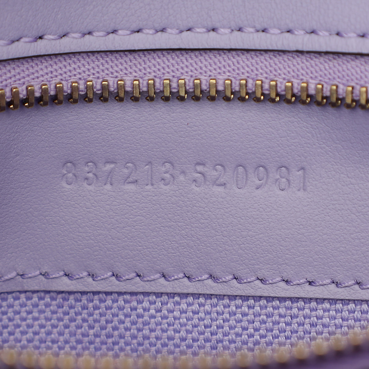 Gucci Lilac GG Denim GG Marmont Medium Shoulder Bag