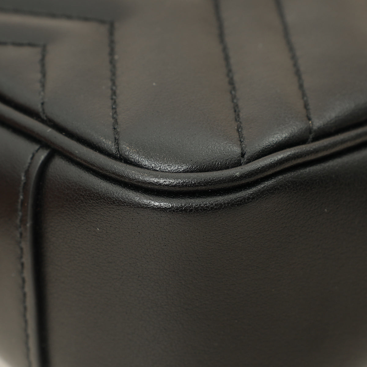 Gucci Black GG Marmont Small Shoulder Bag