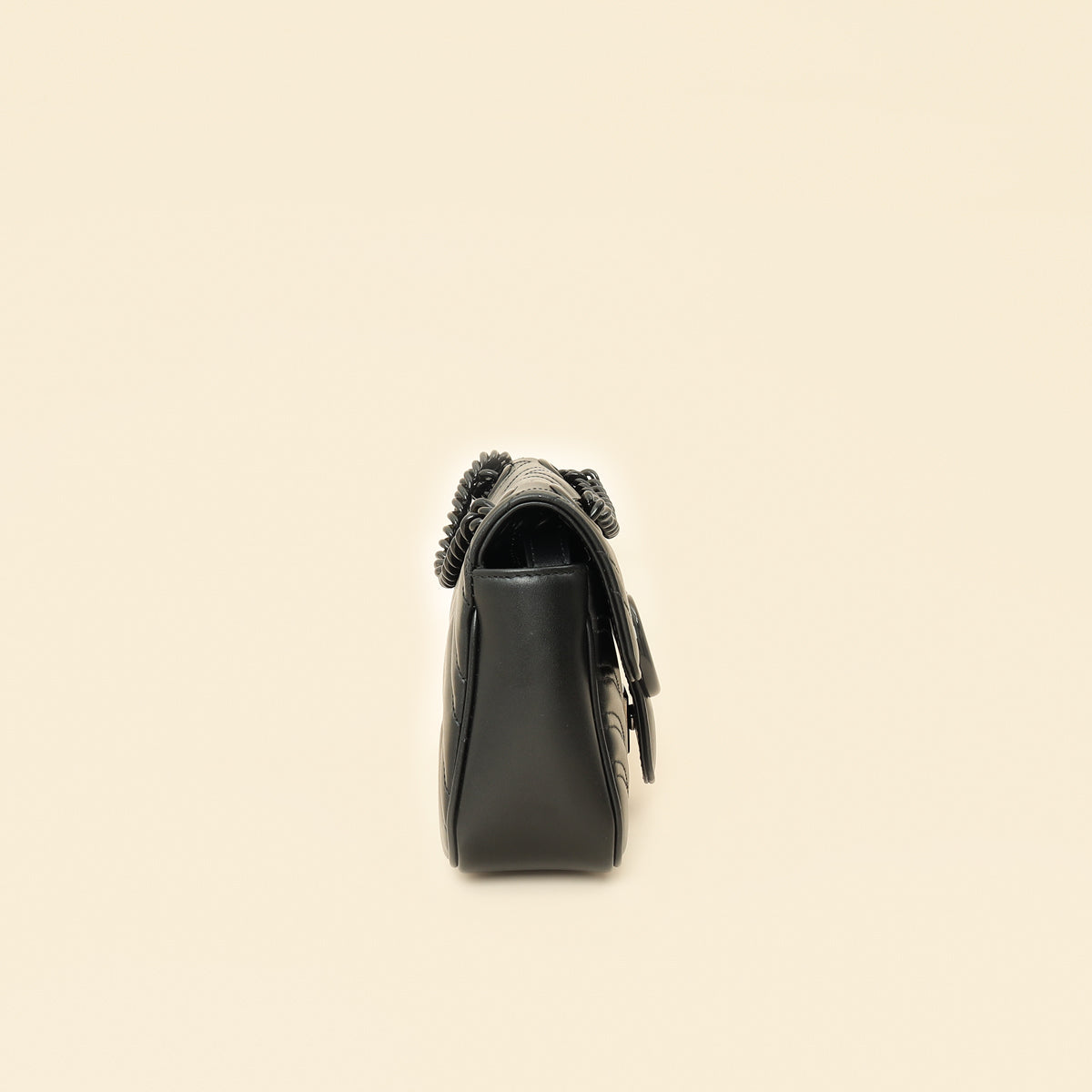Gucci Black GG Marmont Small Shoulder Bag