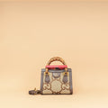 Gucci Bicolor Jumbo GG Mini Diana Tote Bag