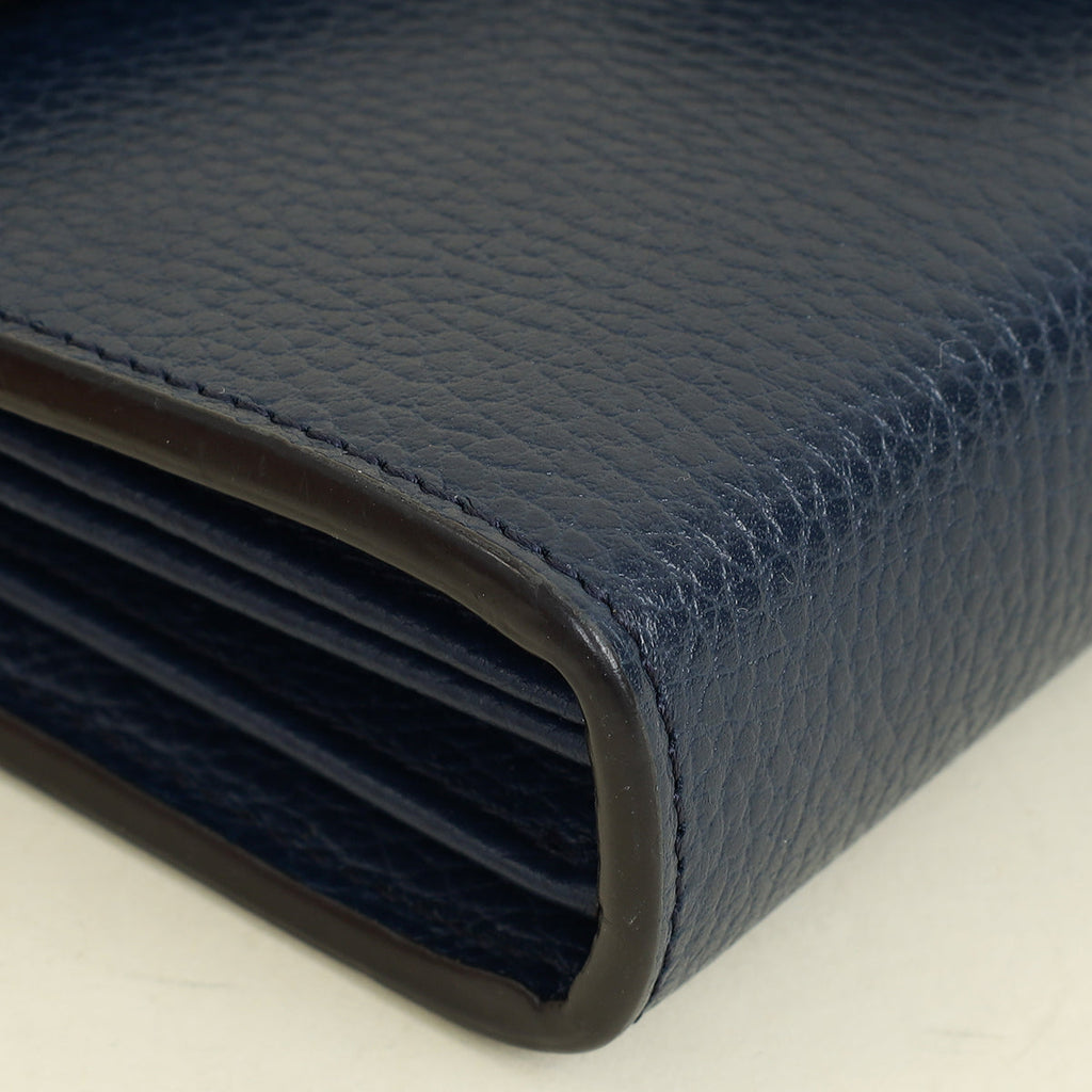 Gucci Navy Blue Dionysus Wallet On Chain