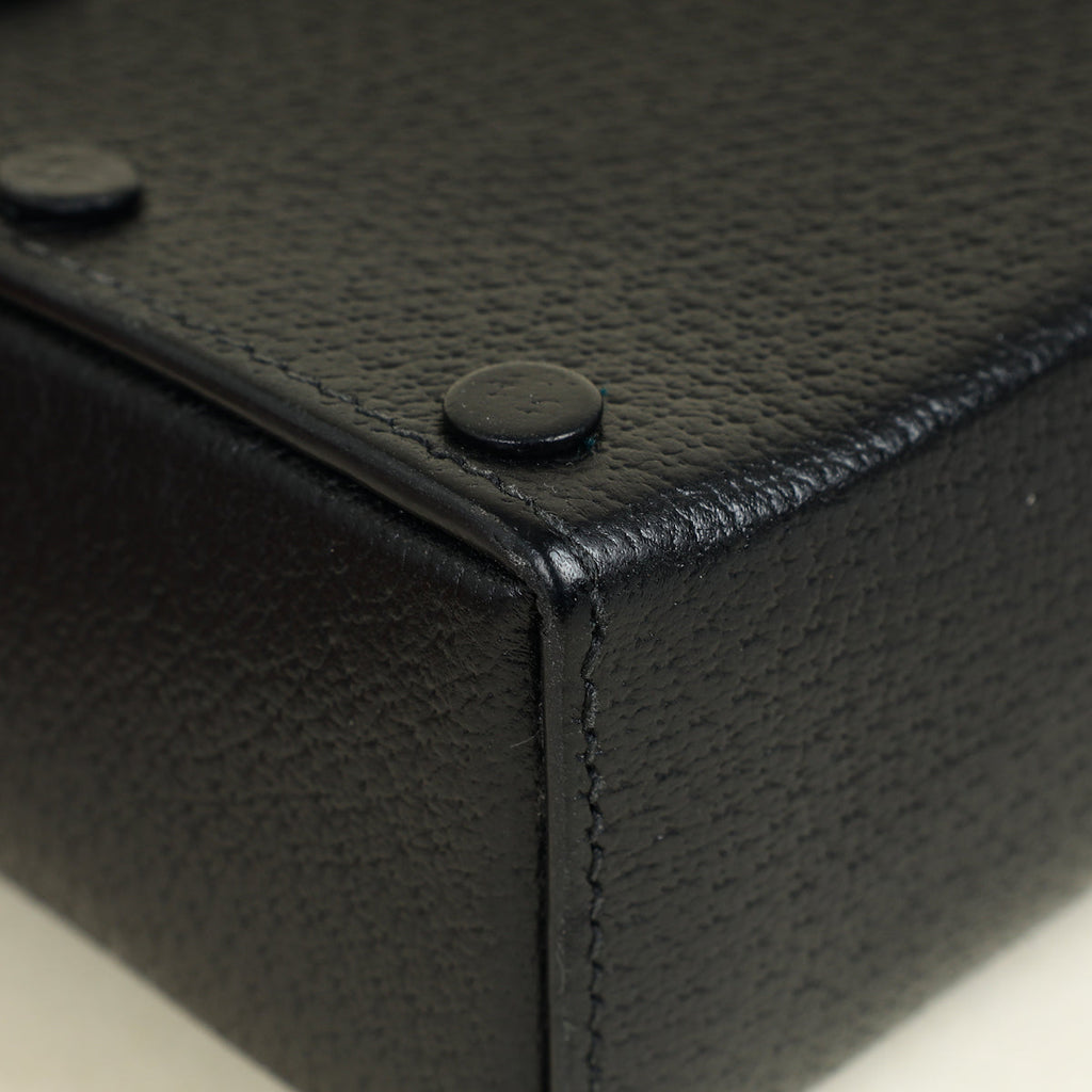 Gucci Black Vertical Horsebit 1955 Crossbody Bag