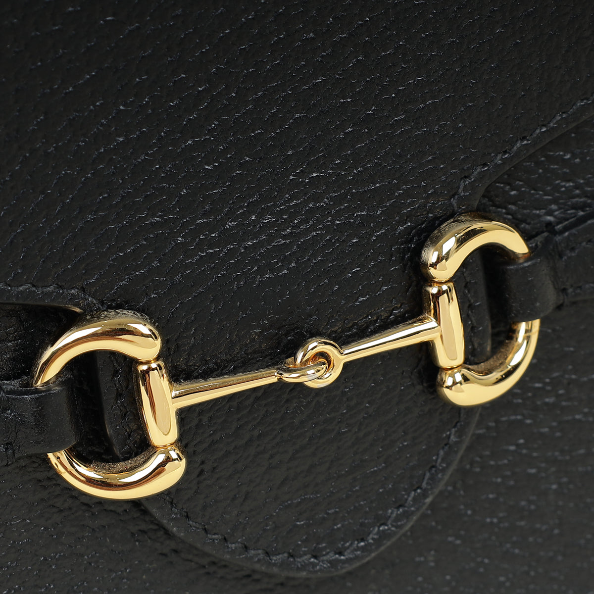 Gucci Black Vertical Horsebit 1955 Crossbody Bag