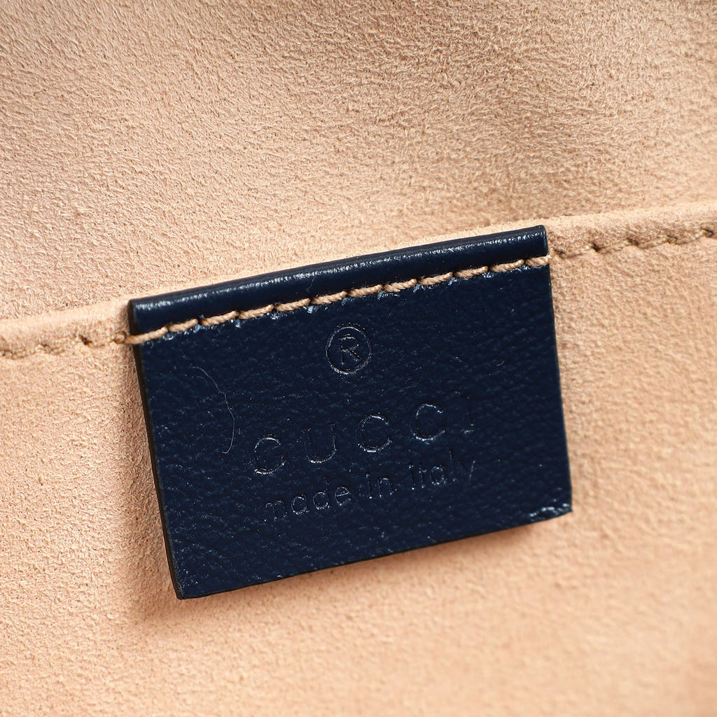 Gucci Bicolor Torchon GG Marmont Small Camera Bag