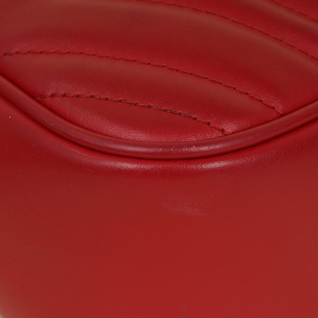 Gucci Red GG Marmont Camera Small Bag