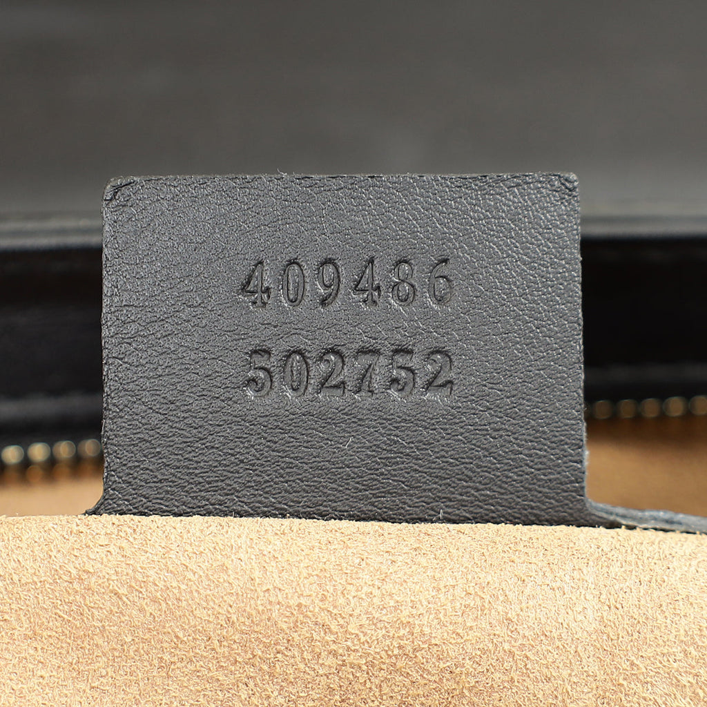 Gucci Tricolor GG Supreme Padlock Medium Shoulder Bag