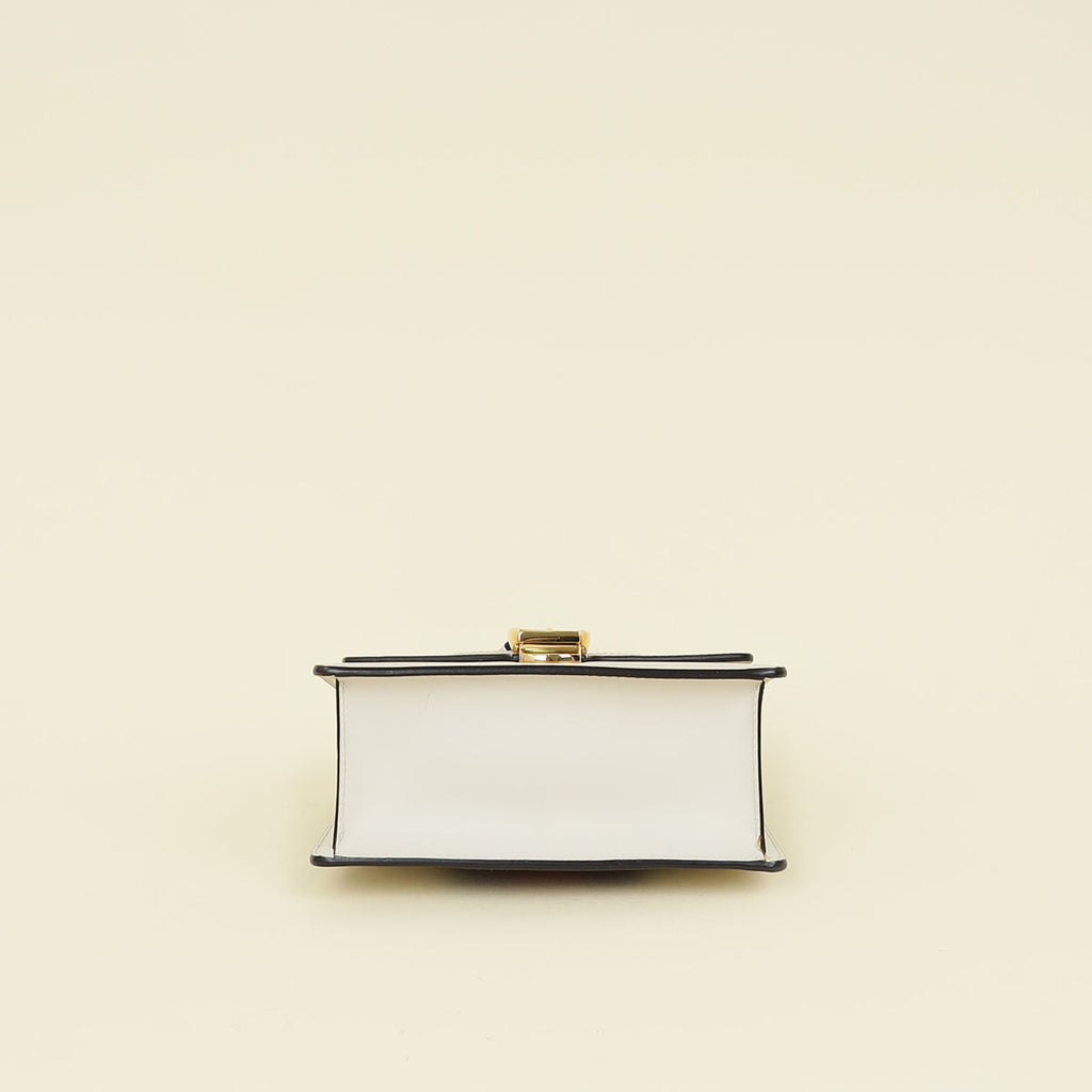 Gucci White Cream Sylvie Mini Shoulder Bag
