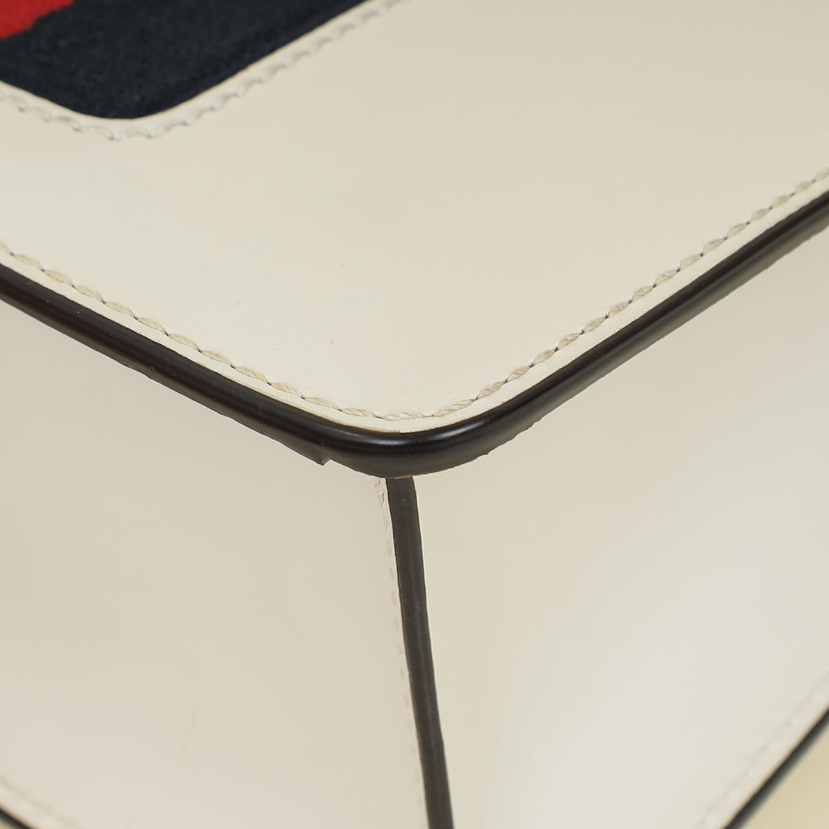 Gucci White Cream Sylvie Mini Shoulder Bag