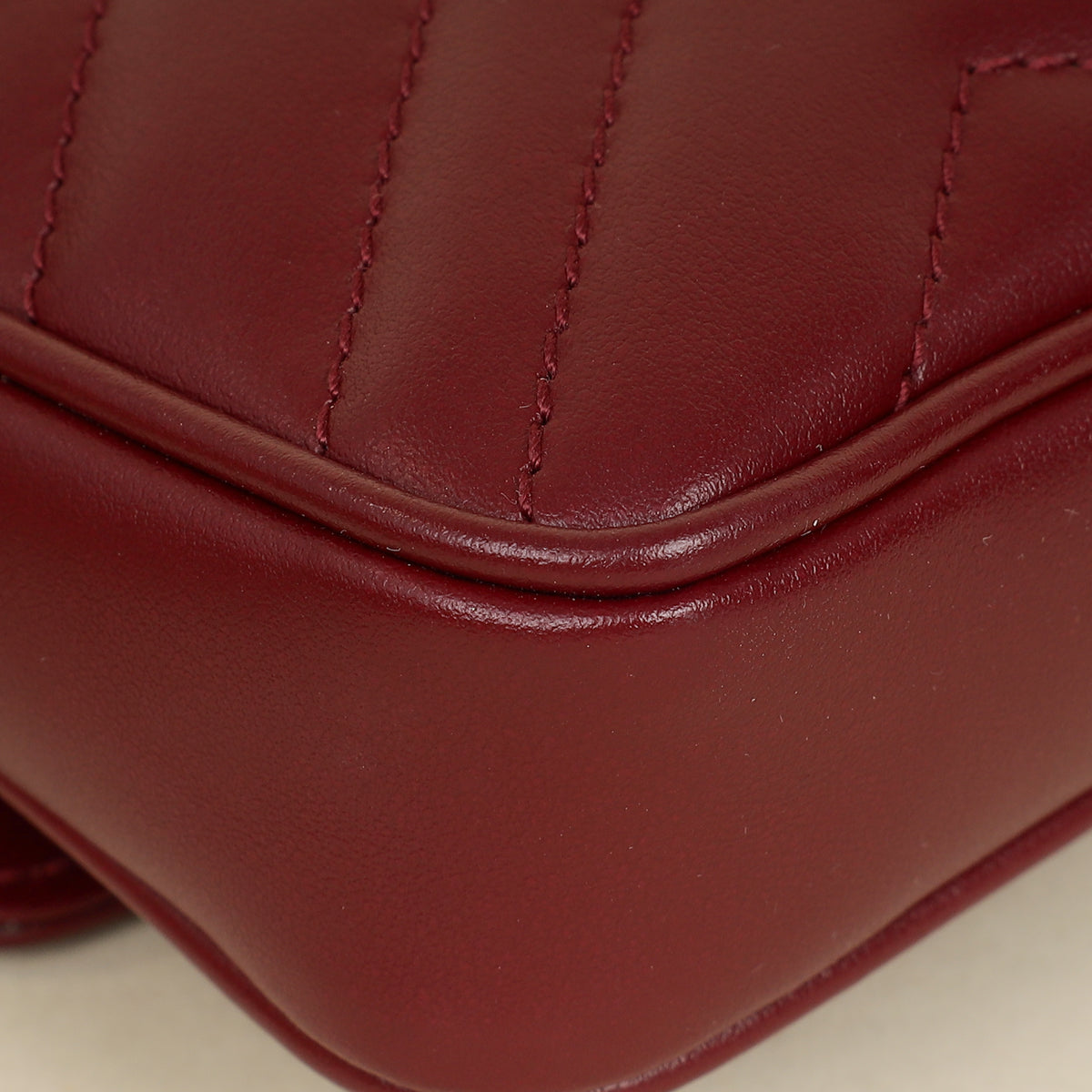 Gucci Rosso Ancora Red GG Marmont Small Shoulder Bag