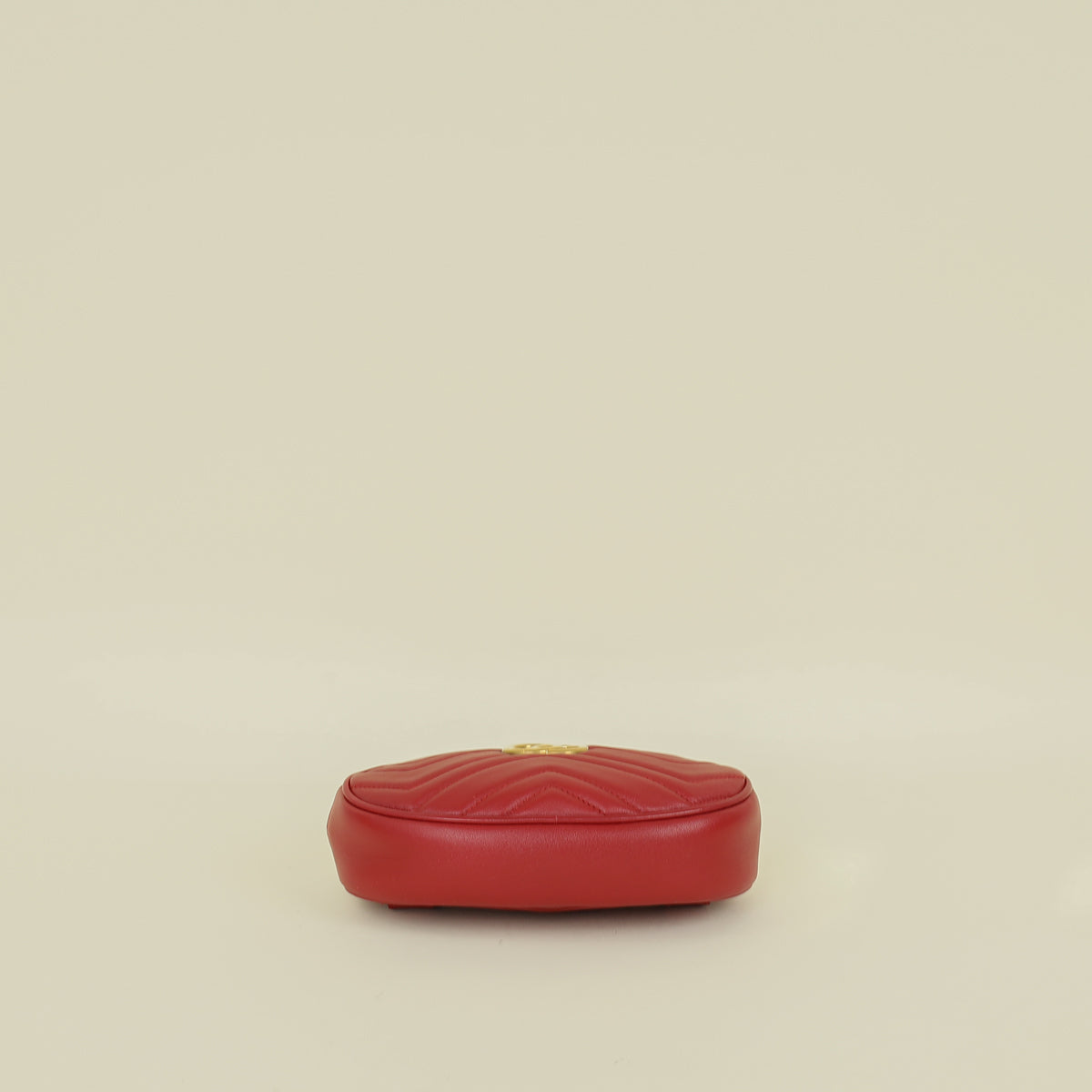 Gucci Red GG Marmont Mini Belt Bag