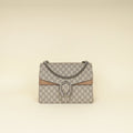 Gucci Bicolor GG Supreme Dionysus Medium Flap Bag