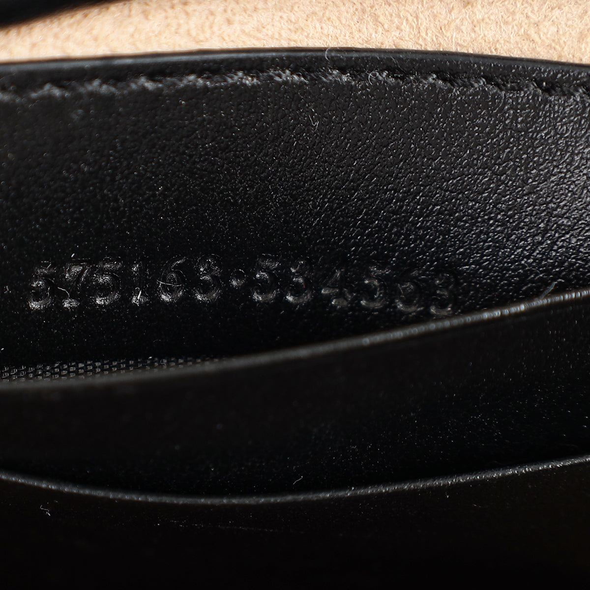 Gucci Black GG Marmont Small Bucket Bag