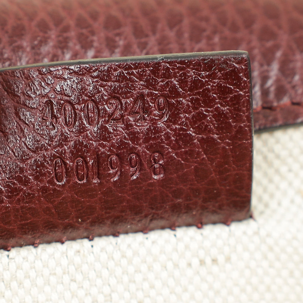 Gucci Burgundy Dionysus Medium Shoulder Bag