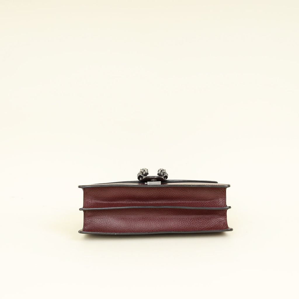 Gucci Burgundy Dionysus Medium Shoulder Bag