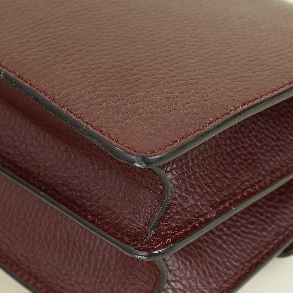 Gucci Burgundy Dionysus Medium Shoulder Bag
